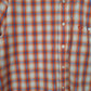 Mens Orange Wrangler George Strait Cowboy Cut  Shirt