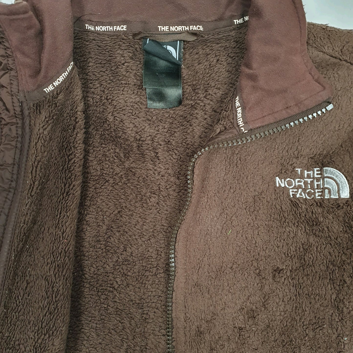 Womens Brown The North Face  Full Zip Jumper