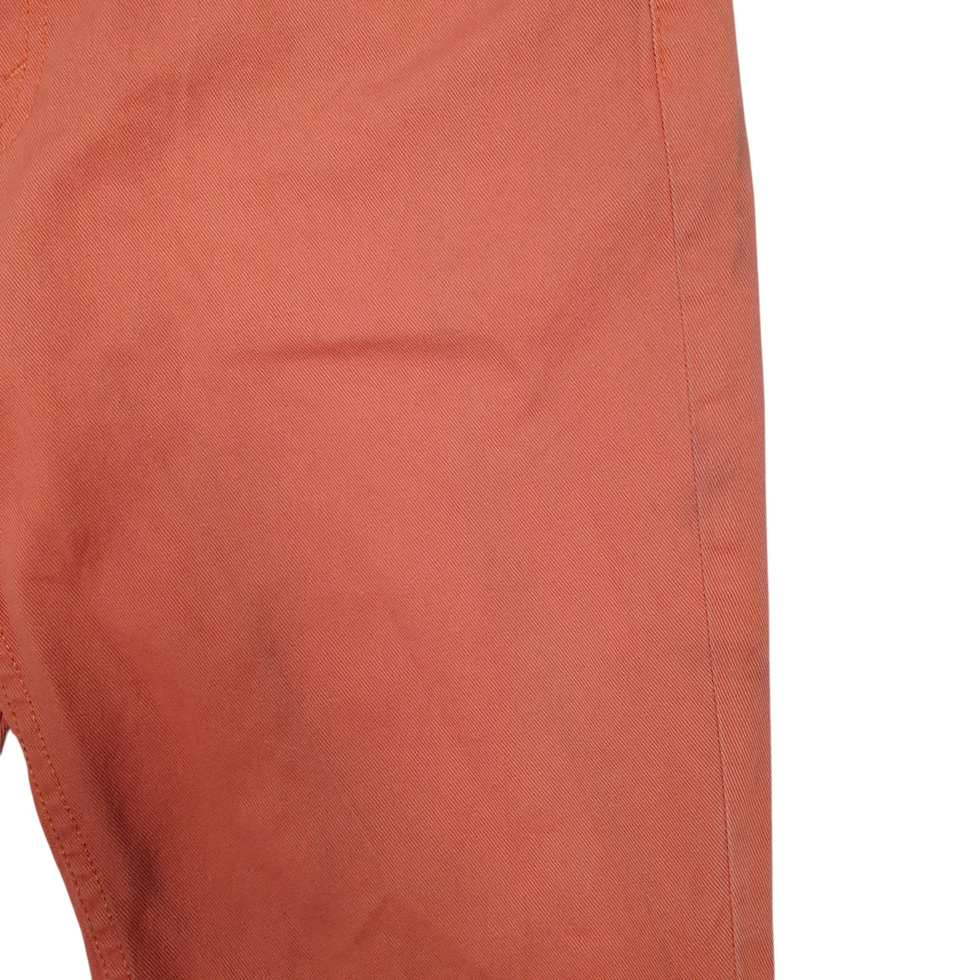 Mens Orange Levis   Shorts