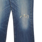 Mens Blue Levis Distressed  Jeans