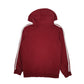 Womens Burgundy Adidas  Hoodie Jumper