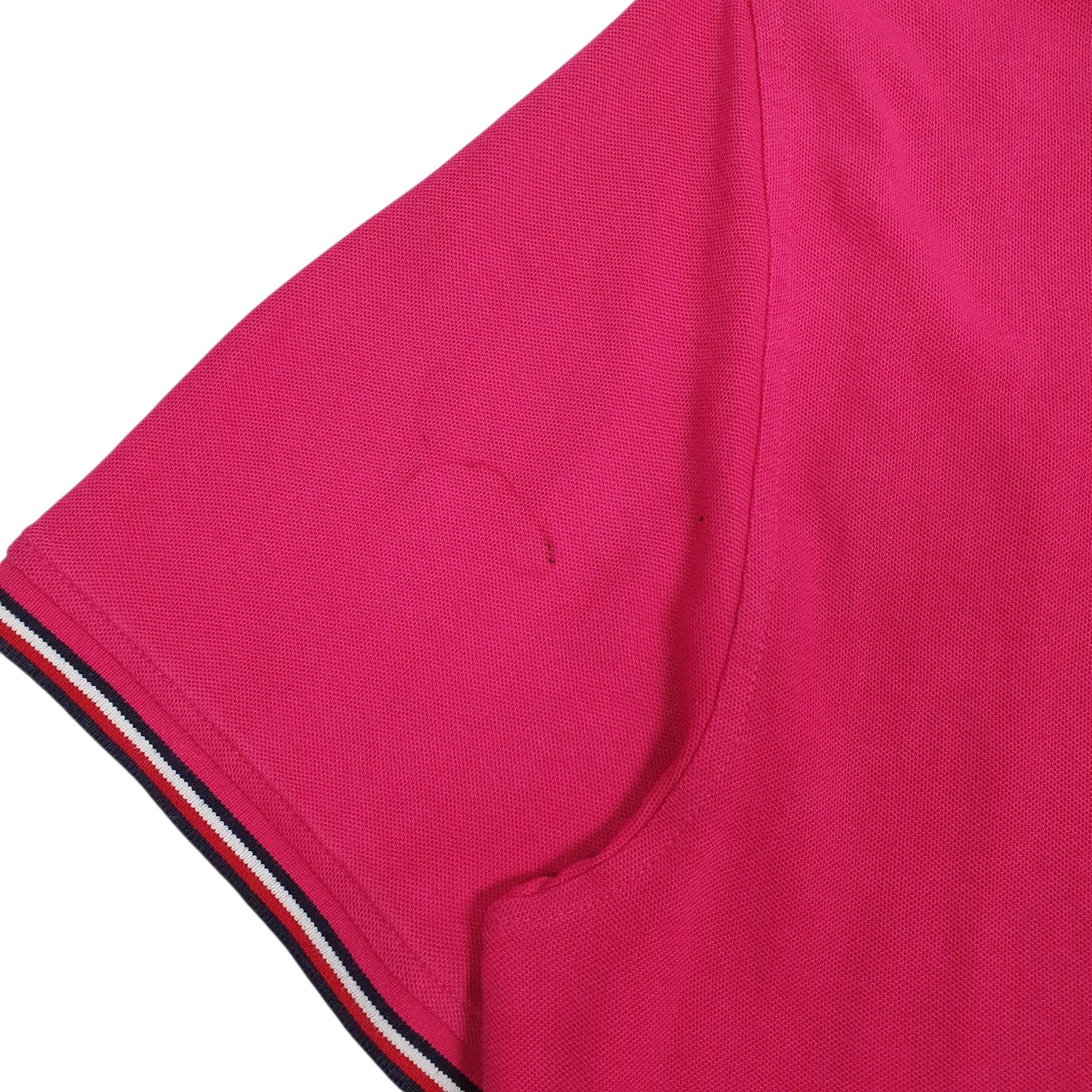 Mens Pink Tommy Hilfiger   Polo Shirt