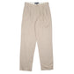 Mens Beige Polo Ralph Lauren Hammond Pant Pleated 90s Chino Trousers