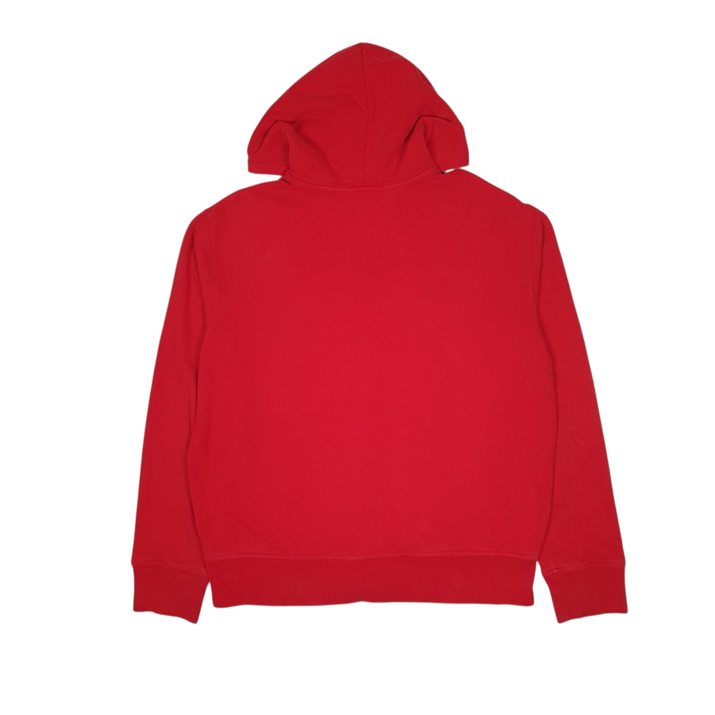 Mens Red Polo Ralph Lauren Polo Bear Hoodie Full Zip Jumper