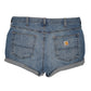 Womens Blue Carhartt   Shorts