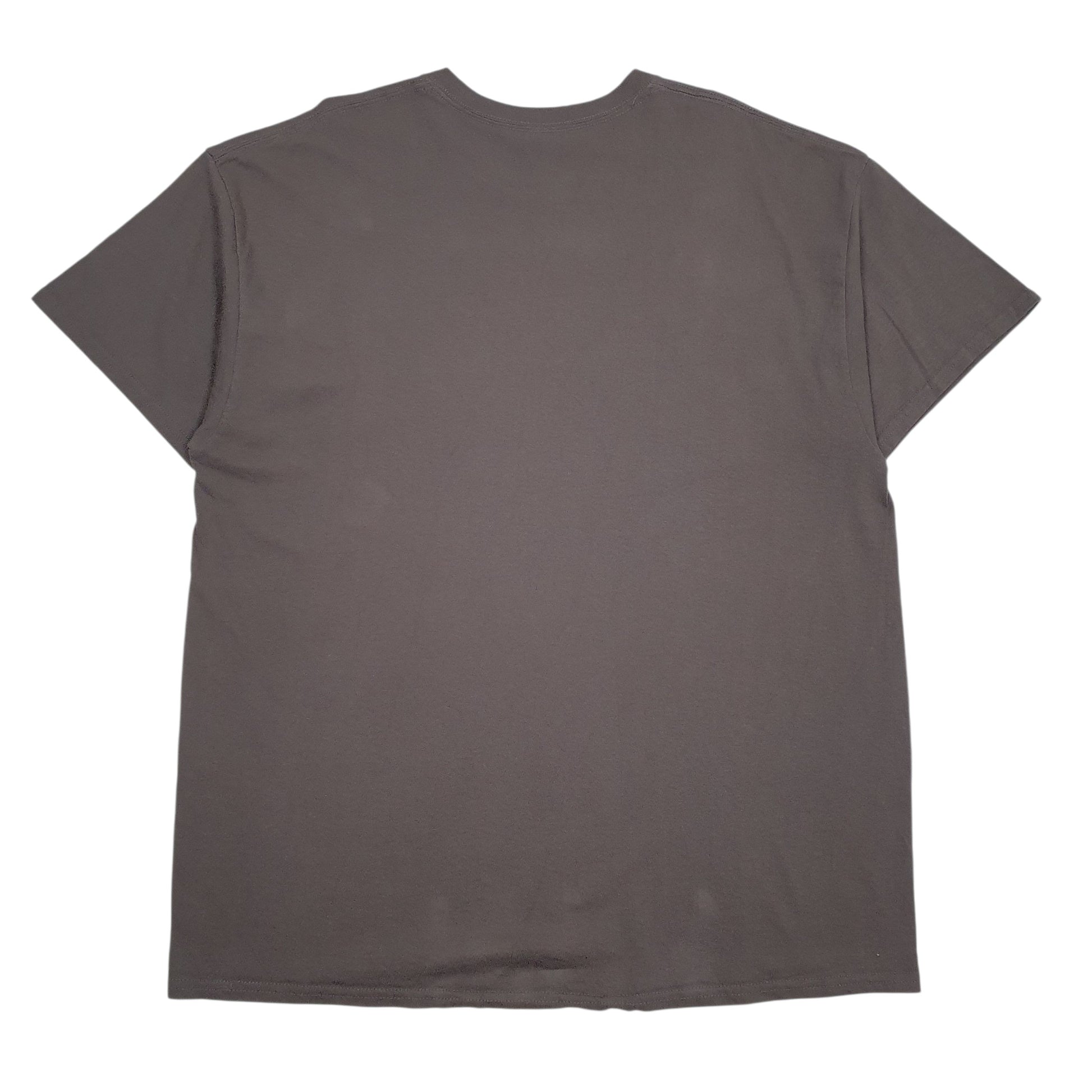 Mens Grey Gildan   T Shirt
