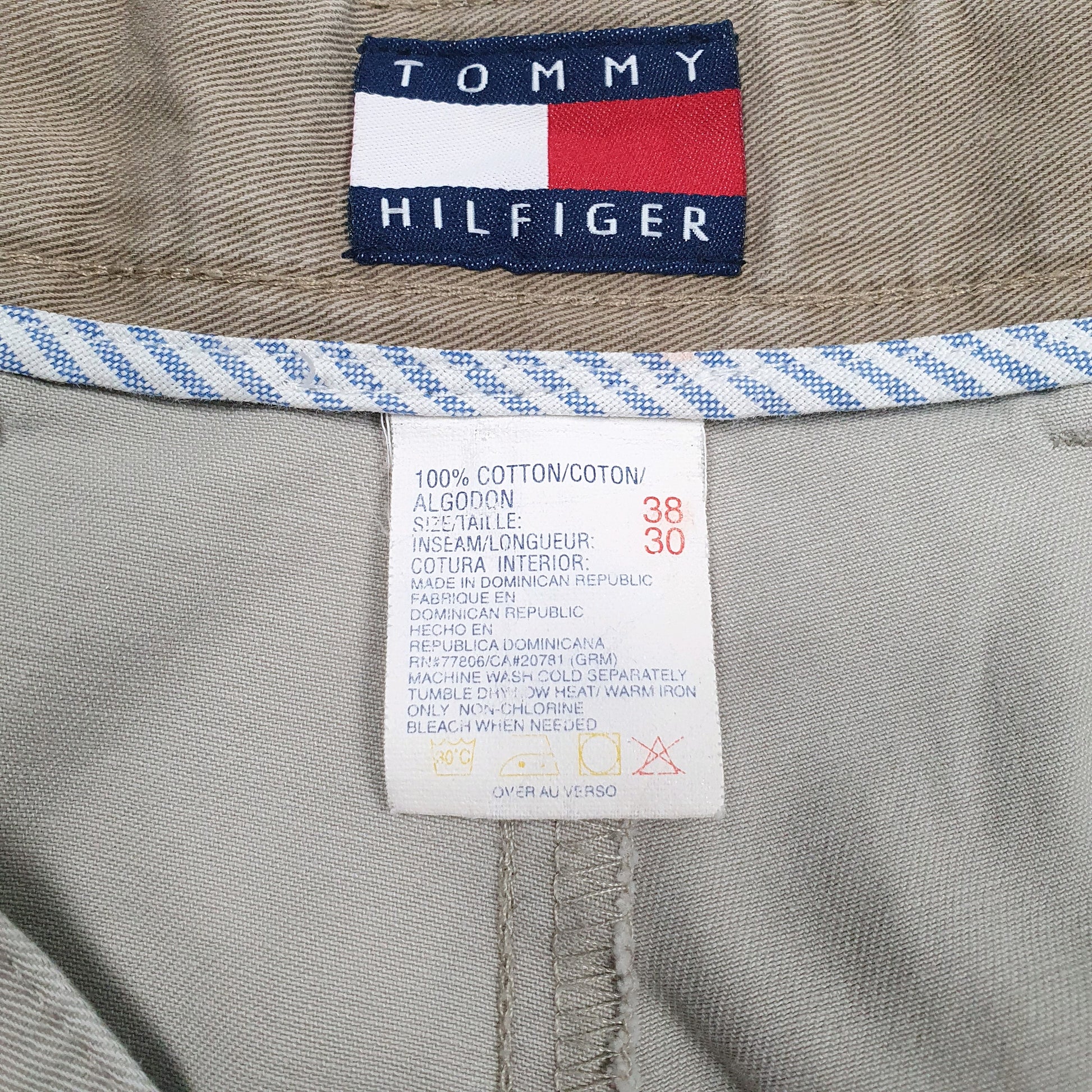Mens Beige Tommy Hilfiger   Trousers