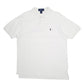Mens White Polo Ralph Lauren  Short Sleeve Polo Shirt