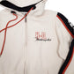 Womens Cream Harley Davidson  Full Zip Jumper