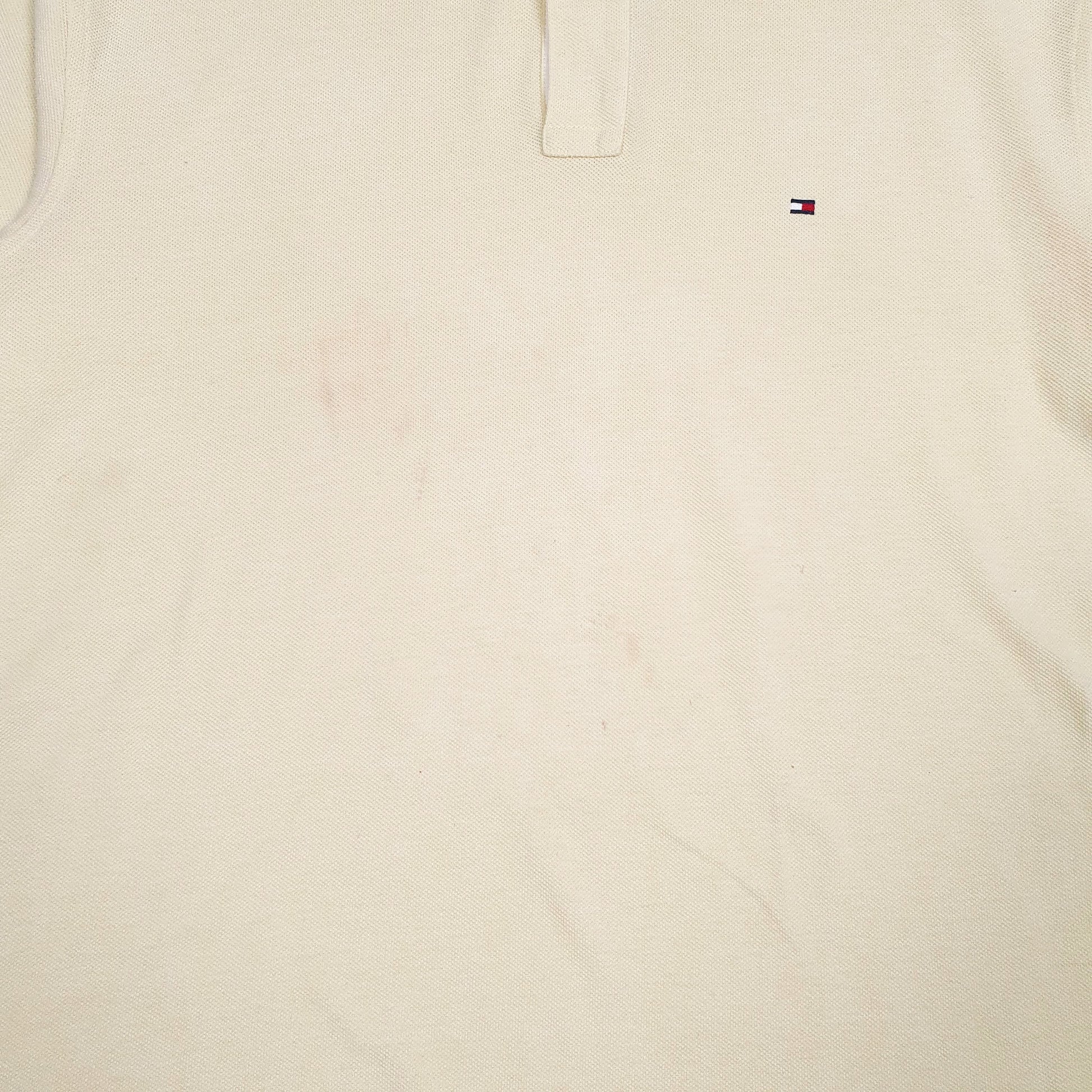 Mens Yellow Tommy Hilfiger   Polo Shirt