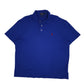 Mens Blue Polo Ralph Lauren Pima Soft Touch Short Sleeve Polo Shirt