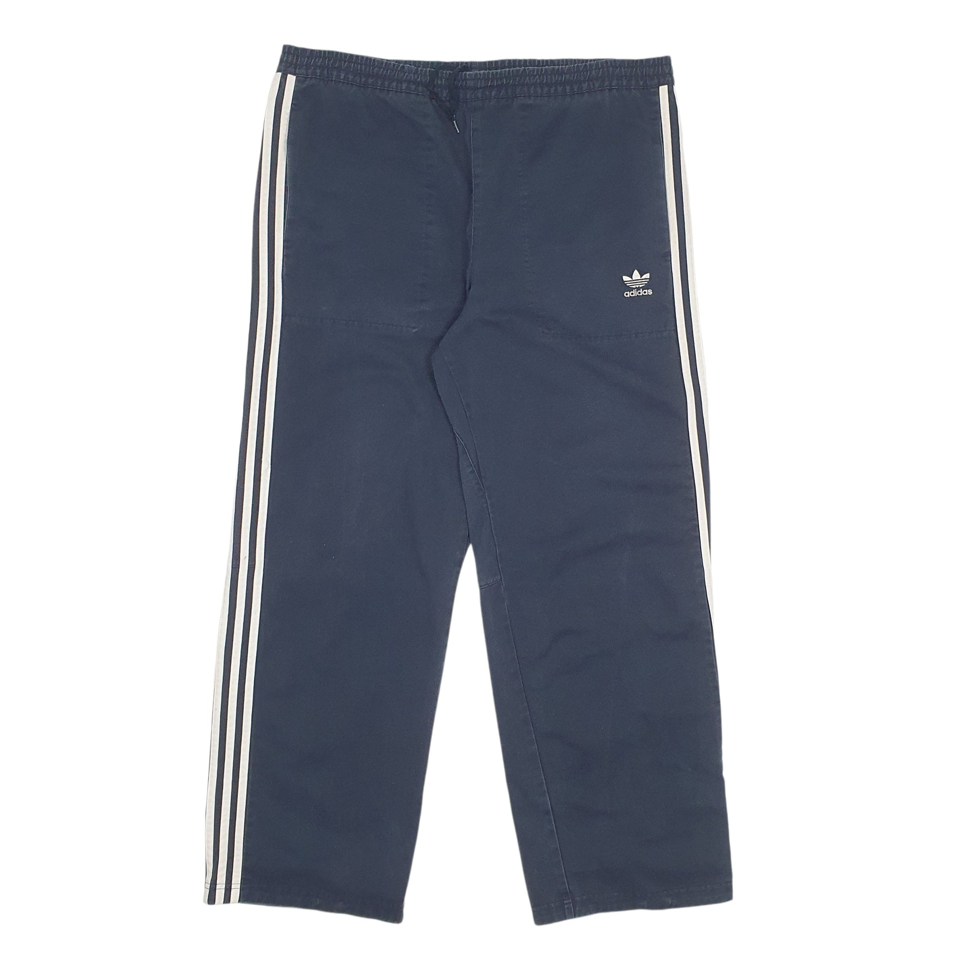 Mens Navy Adidas Vintage 90s 00s Jogger Trousers