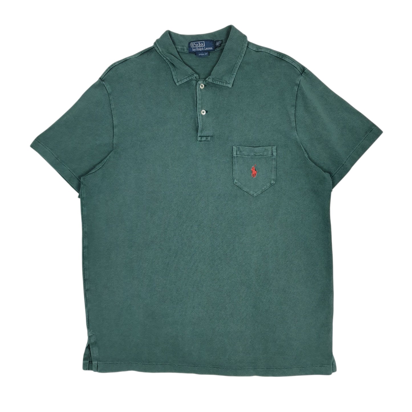 Mens Green Polo Ralph Lauren  Short Sleeve Polo Shirt
