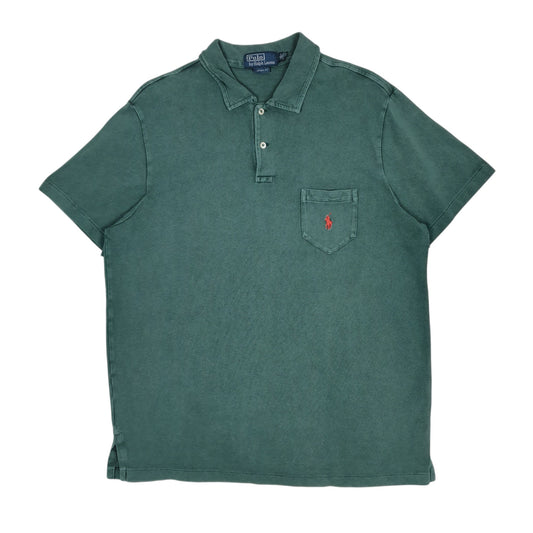 Mens Green Polo Ralph Lauren  Short Sleeve Polo Shirt