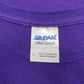 Mens Purple Gildan   T Shirt