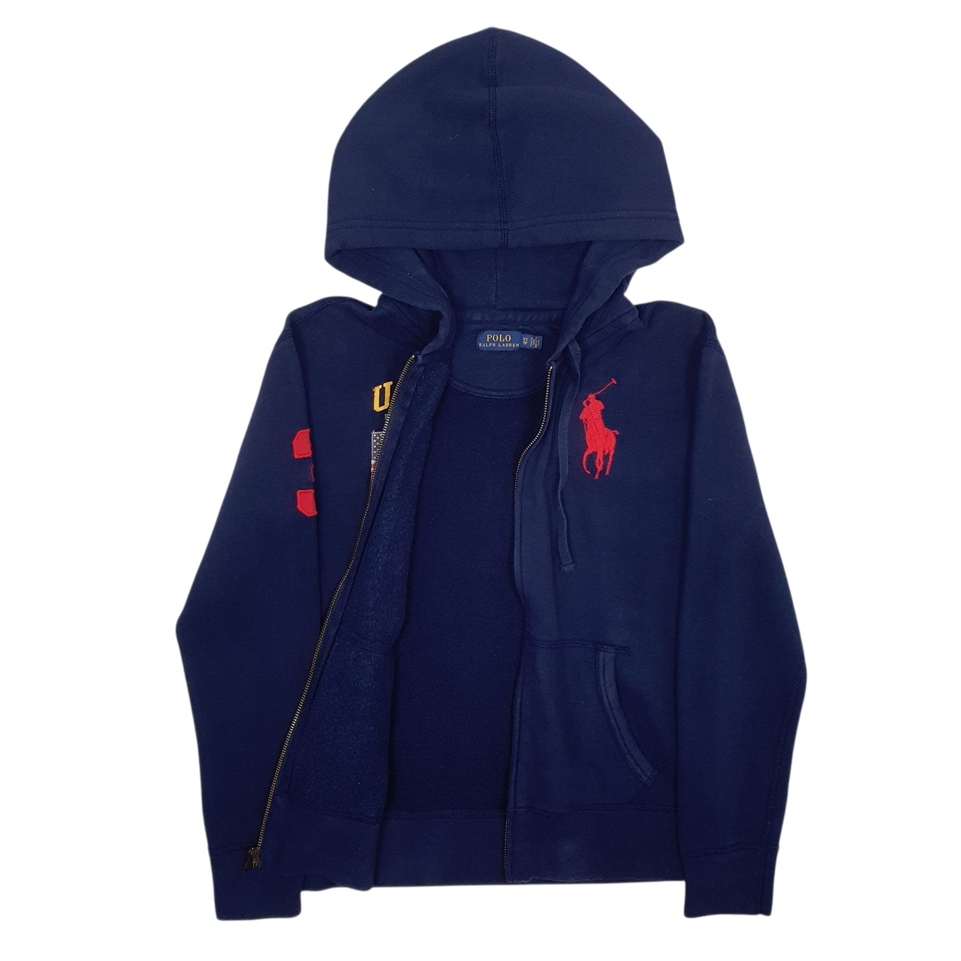 Womens Navy Polo Ralph Lauren  Full Zip Jumper