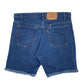 Mens Blue Levis Vintage Orange Tab Hoodie Shorts