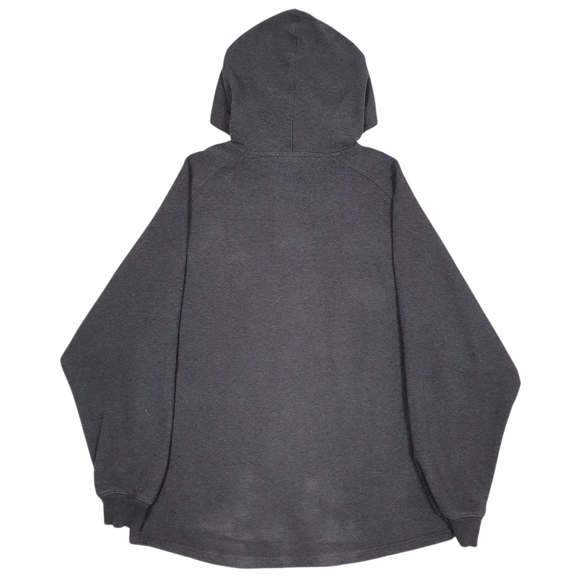 Mens Grey Reebok Baggy Calgary Stampedes Football Hoodie Jumper