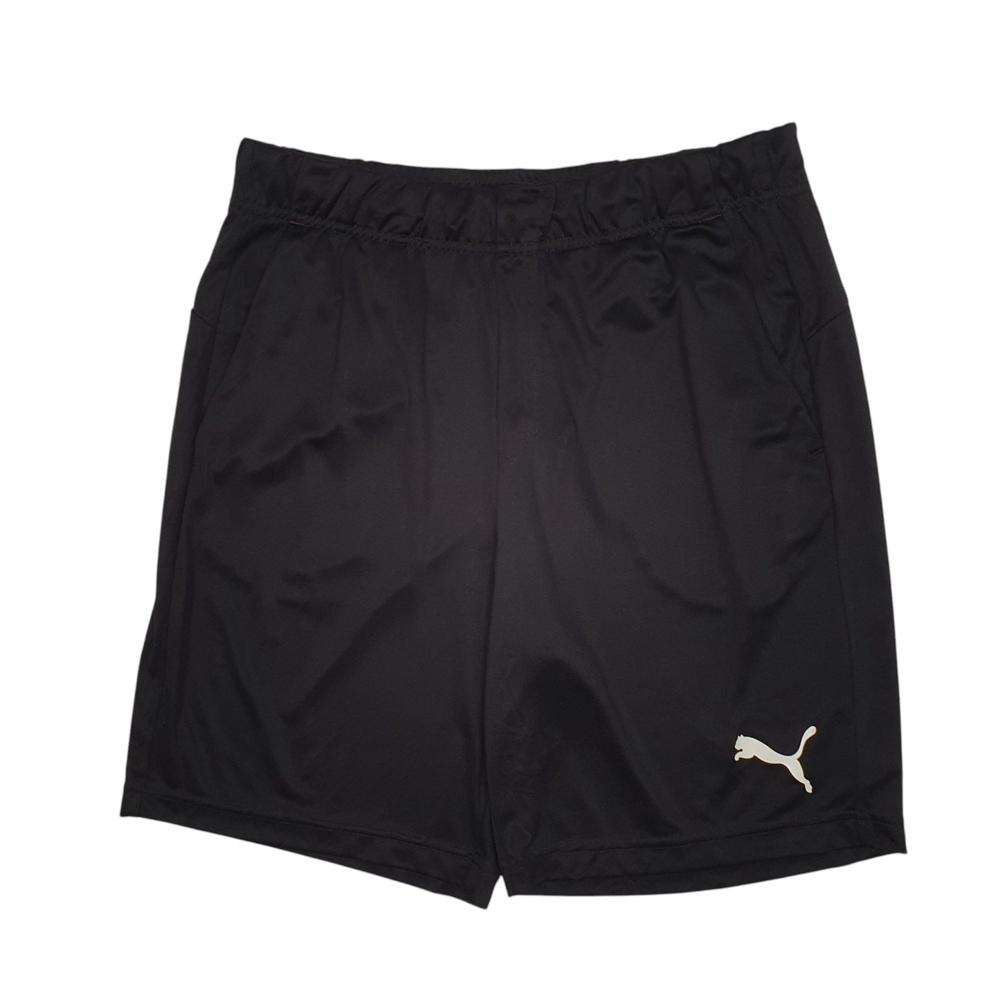 Mens Black Puma  Sport Shorts