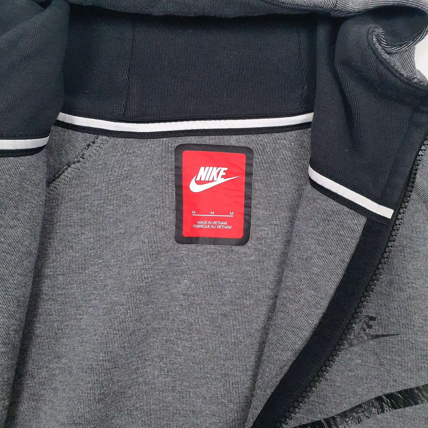 Womens Grey Nike  Full Zip Jumper