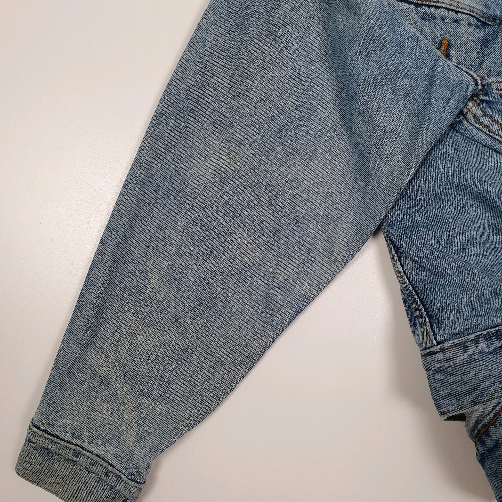 Mens Blue Levis Vintage 90s 00s Type 3 Trucker  Coat