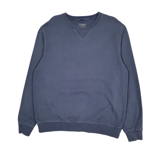 Mens Blue L.L.Bean  Crewneck Jumper