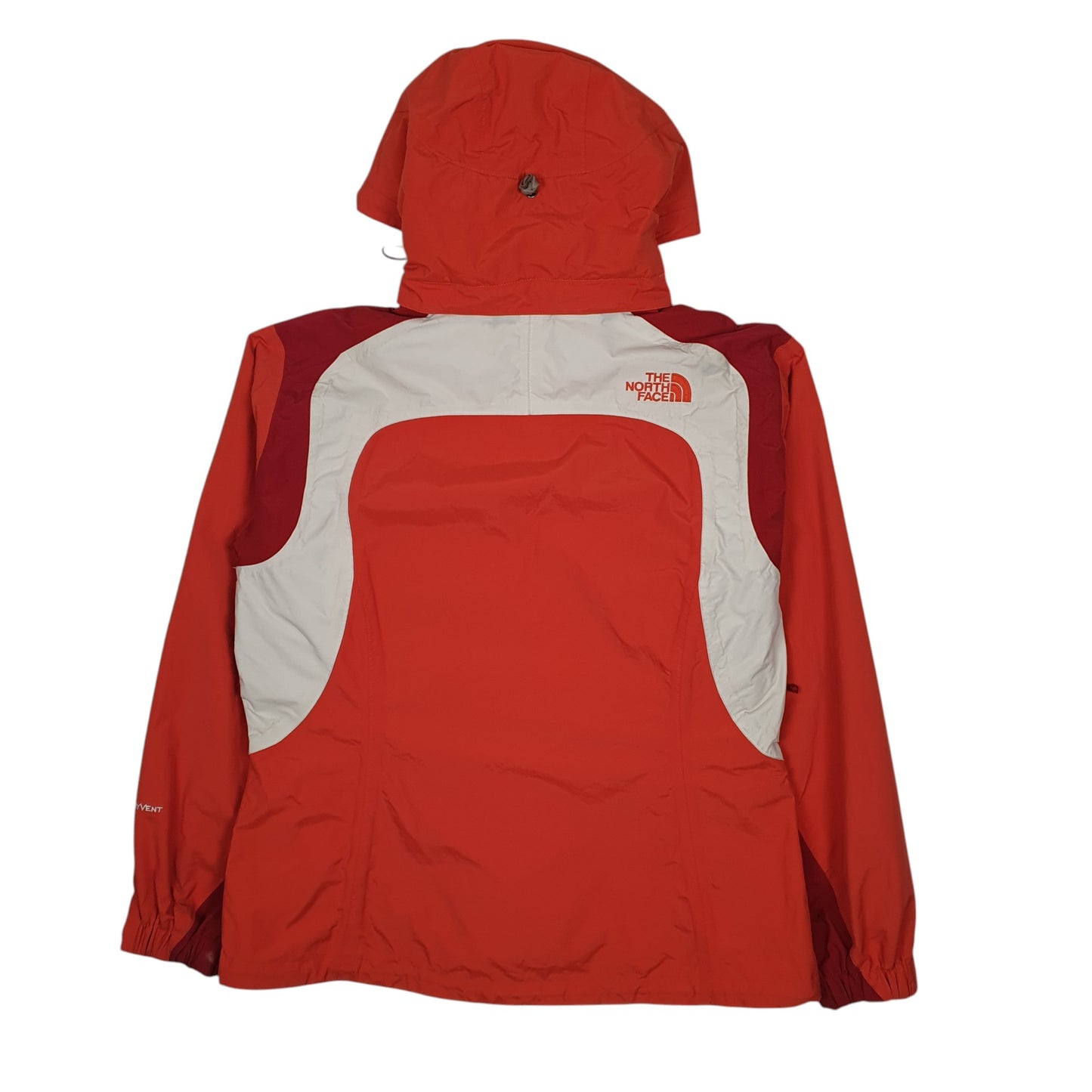 Womens Orange The North Face Hyvent Full Zip Coat