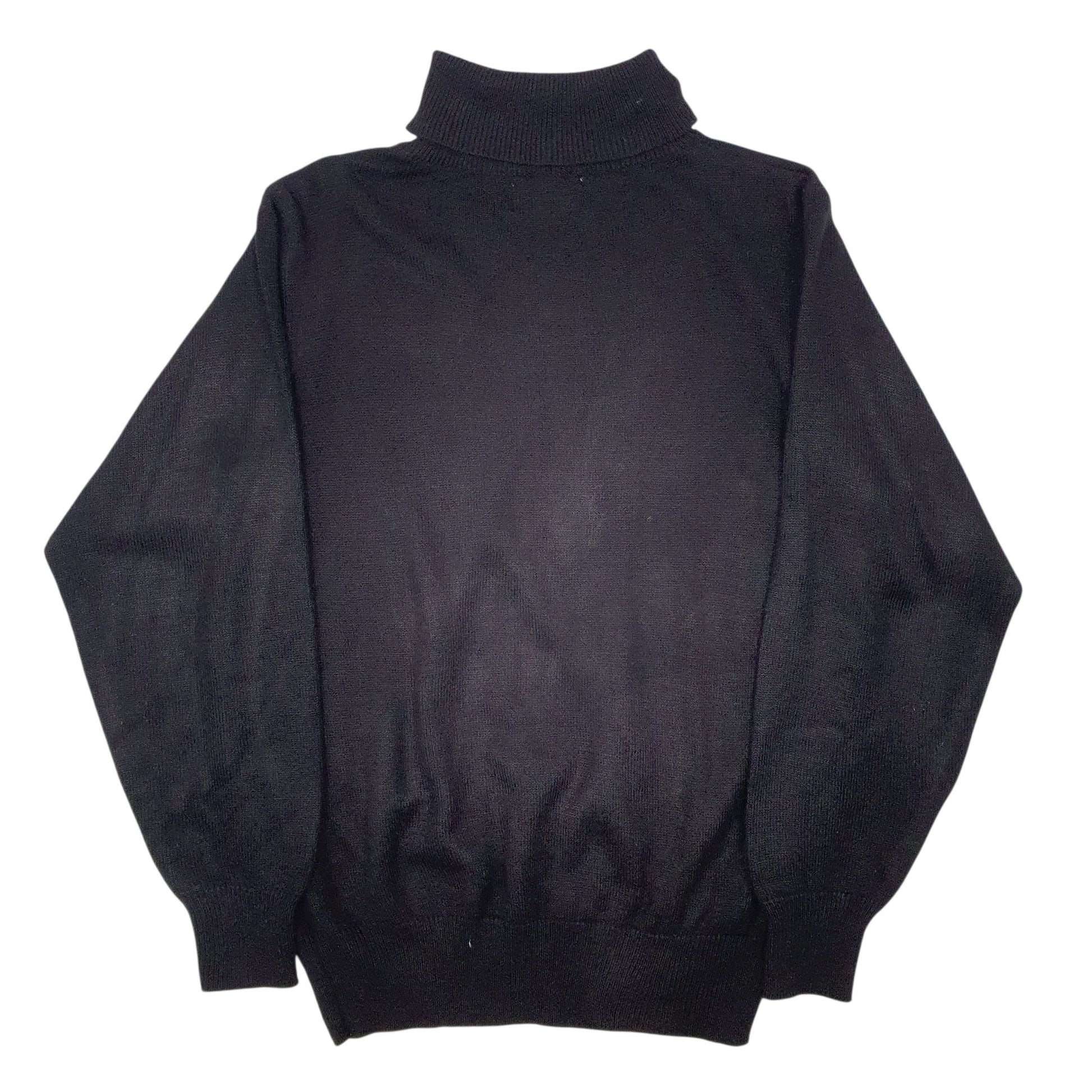 Womens Black Emreco  Turtle Neck Jumper