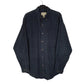 Mens Navy Eddie Bauer Corduroy Vintage 90s Long Sleeve Shirt