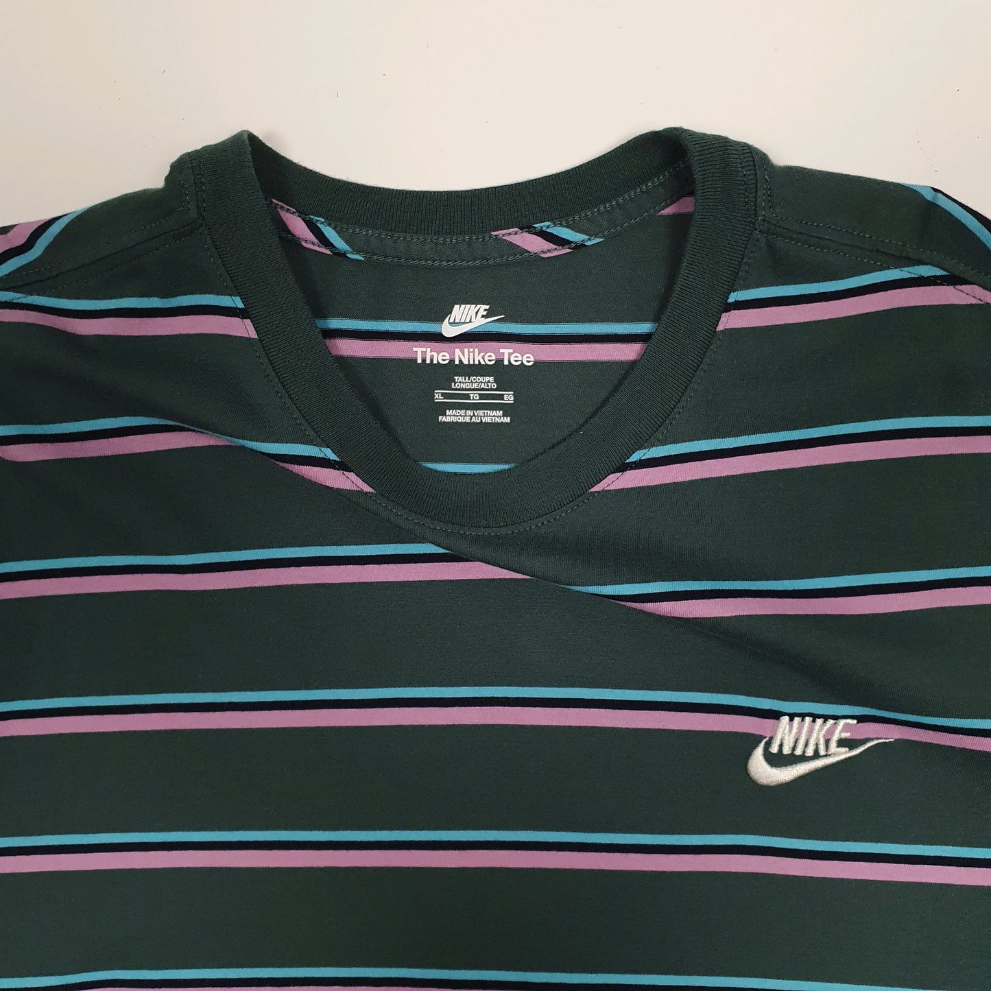 Mens Green Nike   T Shirt