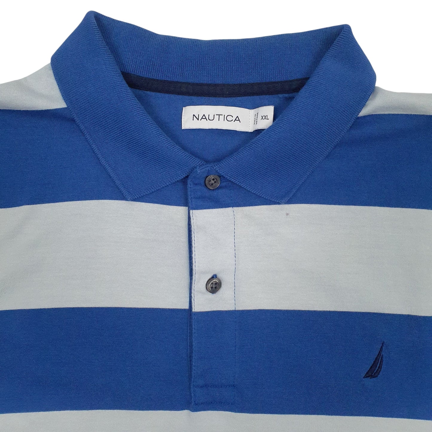 Mens Blue Nautica   Polo Shirt