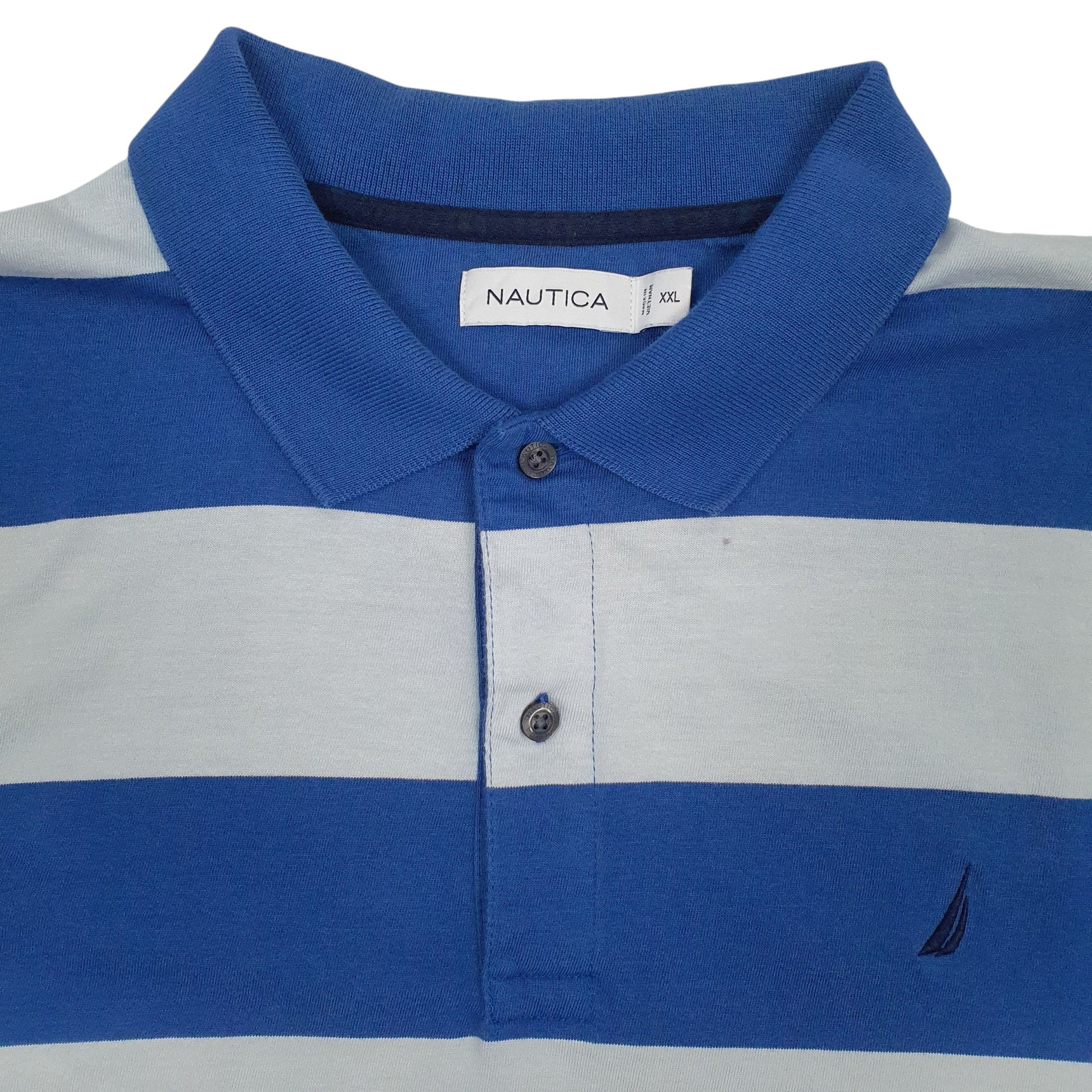 Mens Blue Nautica   Polo Shirt