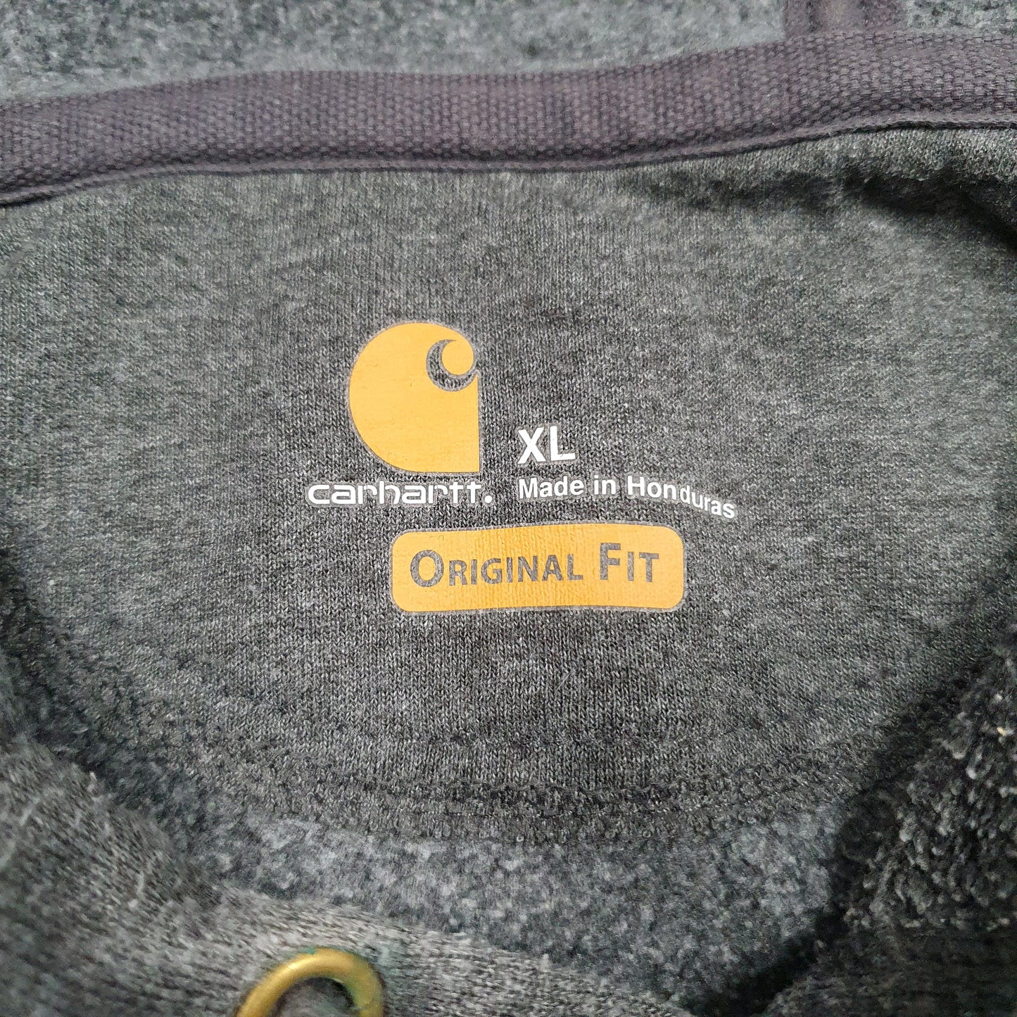 Mens Grey Carhartt  Hoodie Jumper