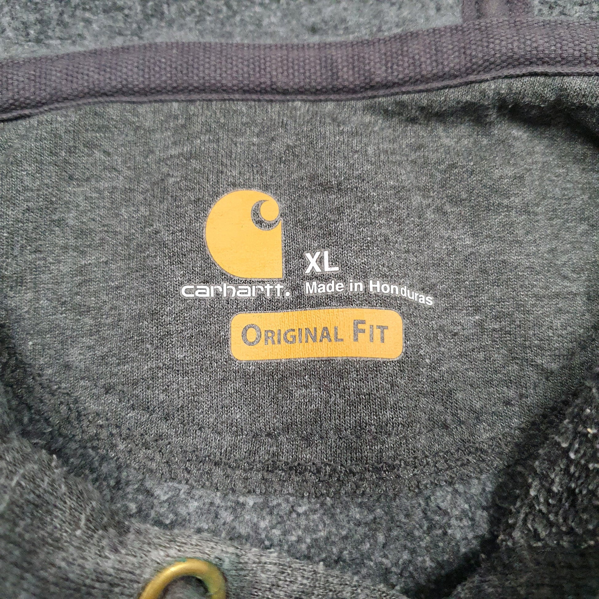 Mens Grey Carhartt  Hoodie Jumper
