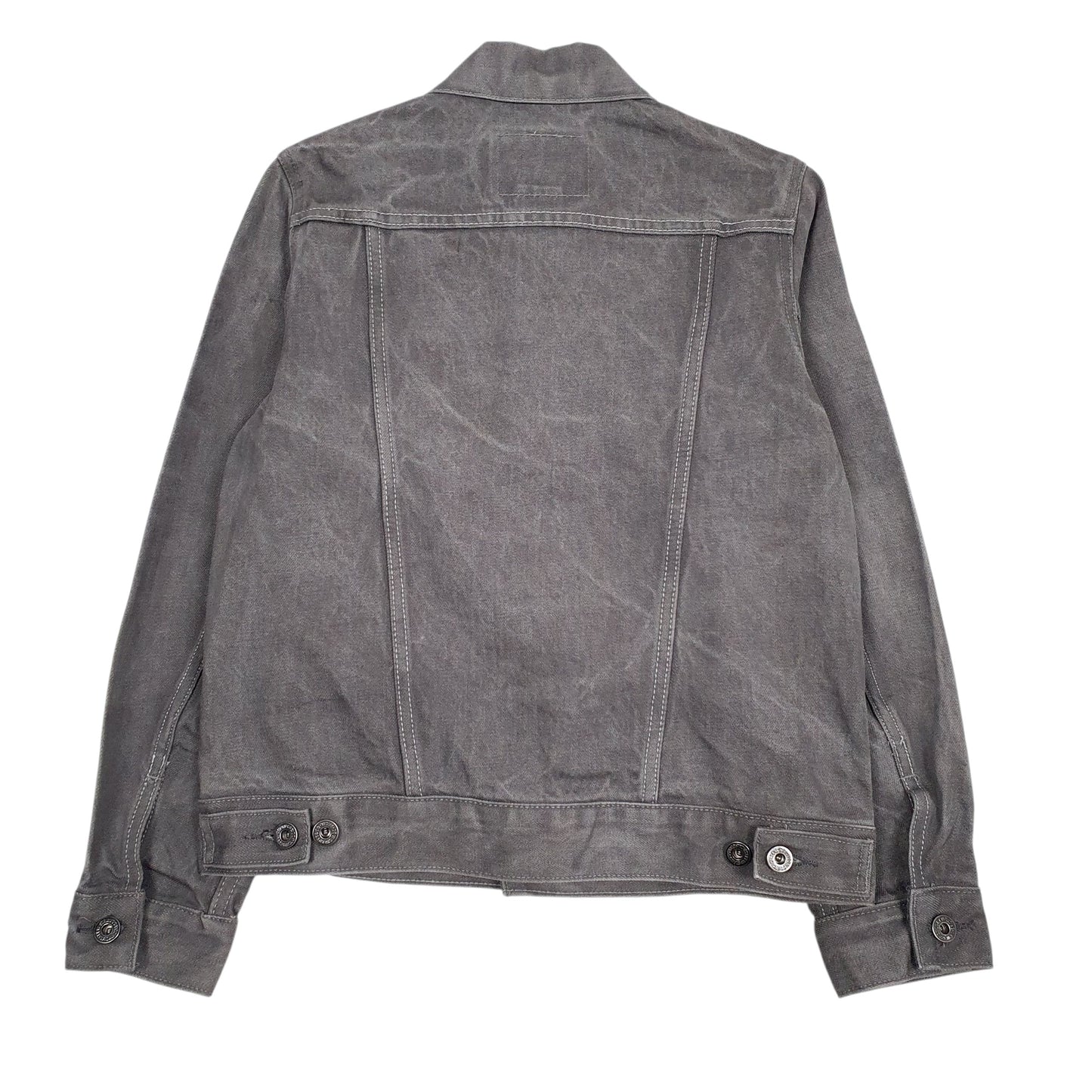 Womens Grey Levis Type 3 Trucker  Coat