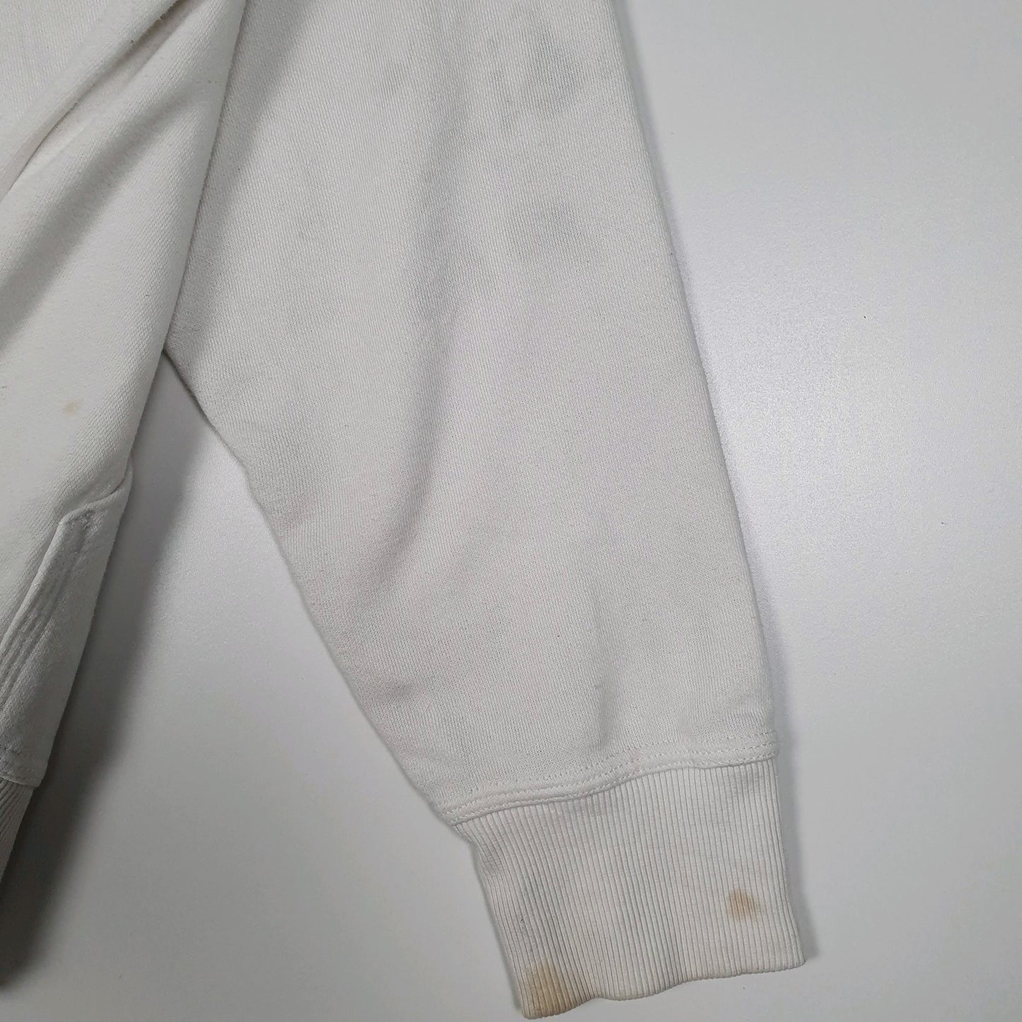 Mens White Champion  Hoodie Jumper