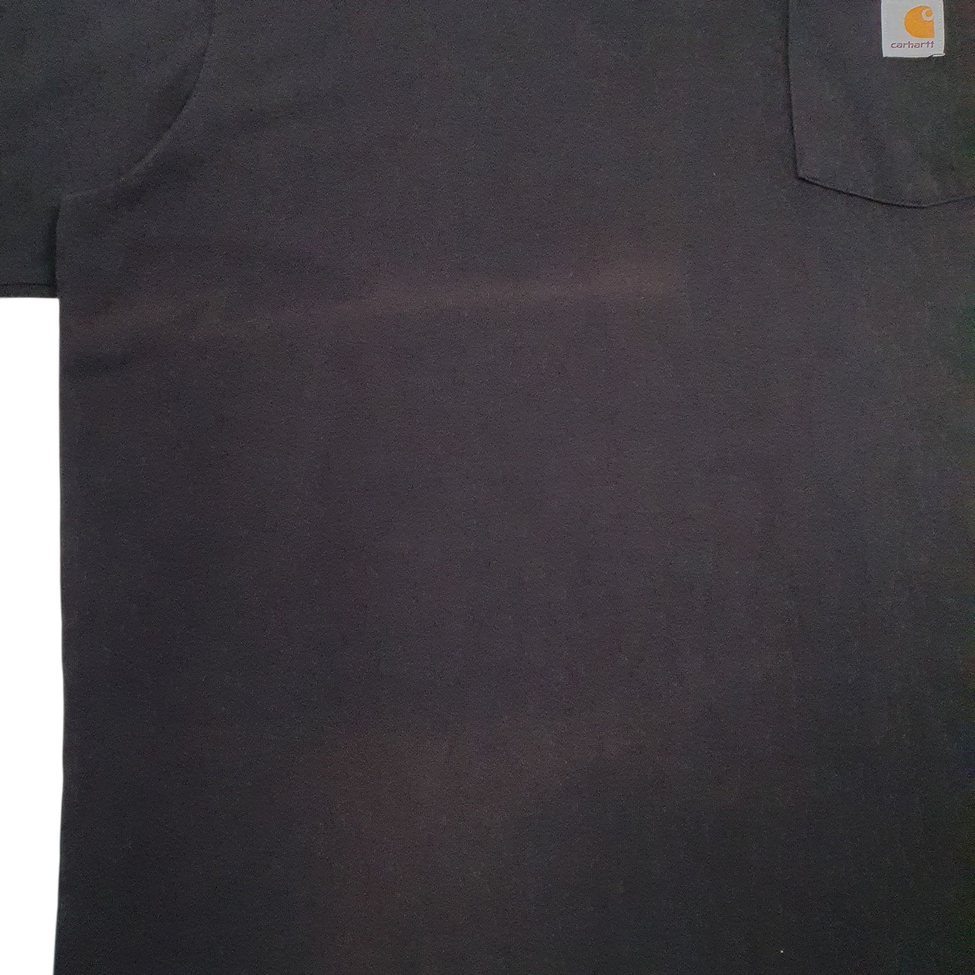 Mens Black Carhartt   T Shirt