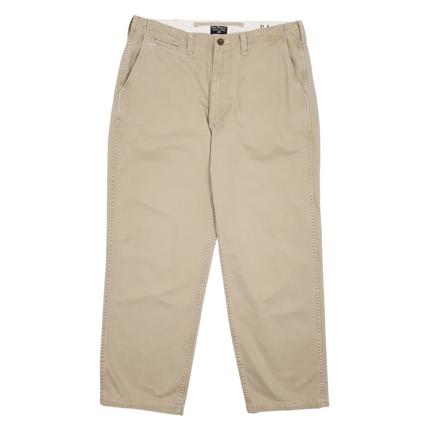 Mens Beige Ralph Lauren Polo Jeans Casual JeansW34 L30