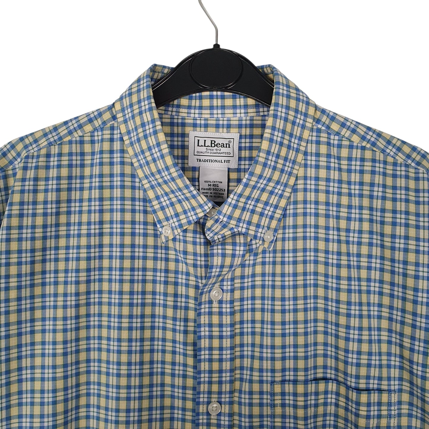 Mens Blue L.L.Bean   Shirt