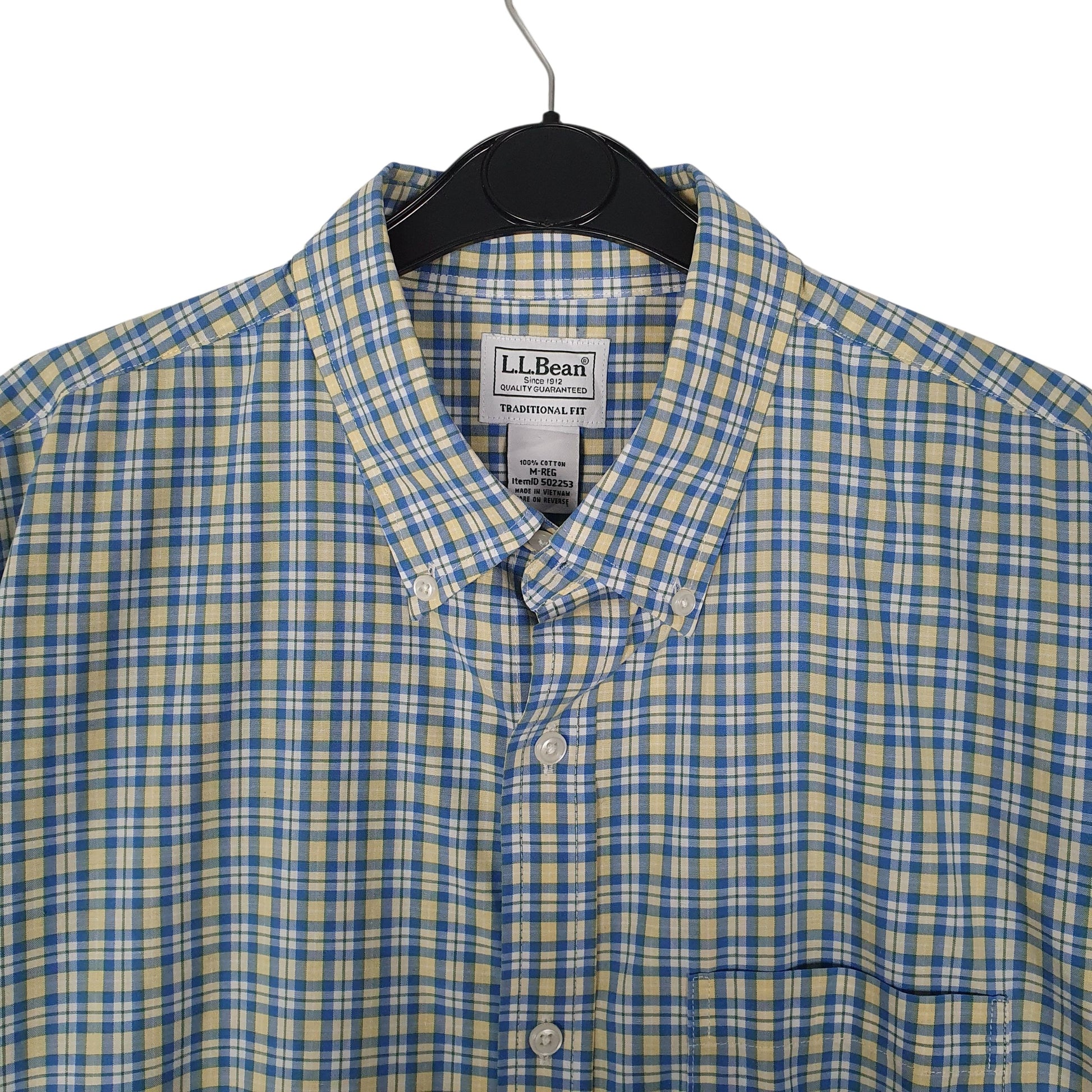 Mens Blue L.L.Bean   Shirt