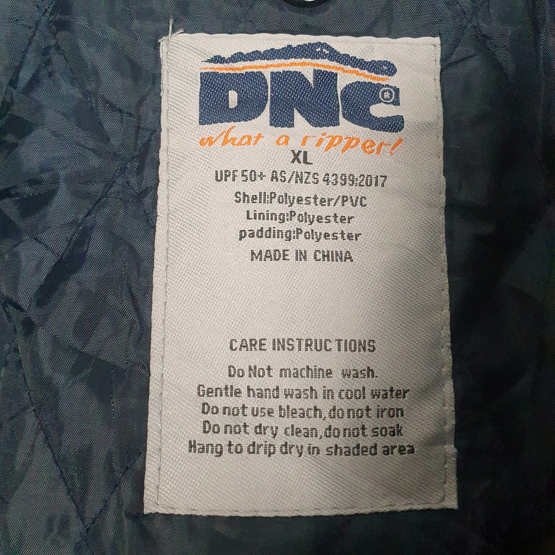 Mens Navy DNC Bomber  Coat