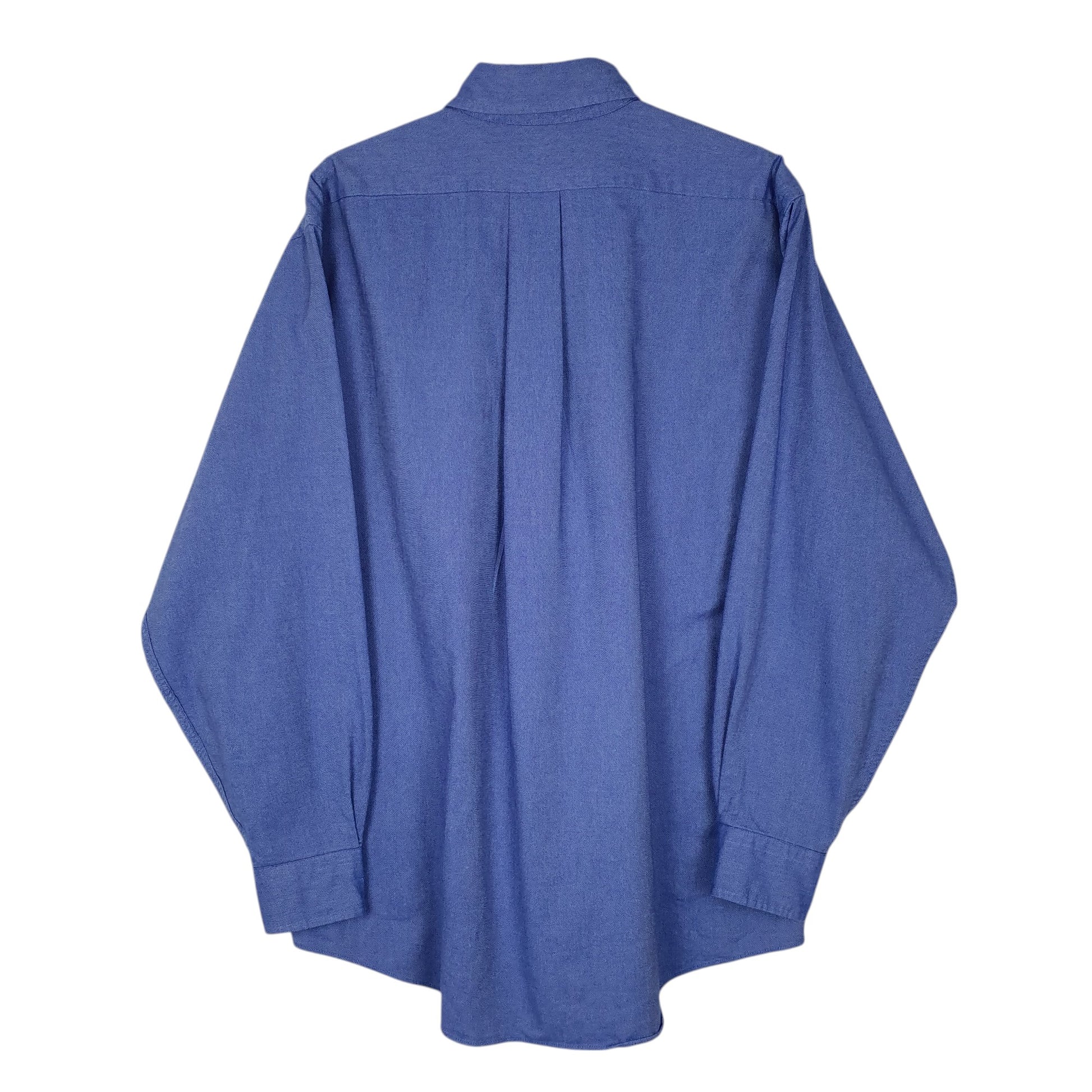 Mens Blue L.L.Bean Vintage 80s  Shirt