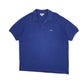 Mens Blue Lacoste  Short Sleeve Polo Shirt
