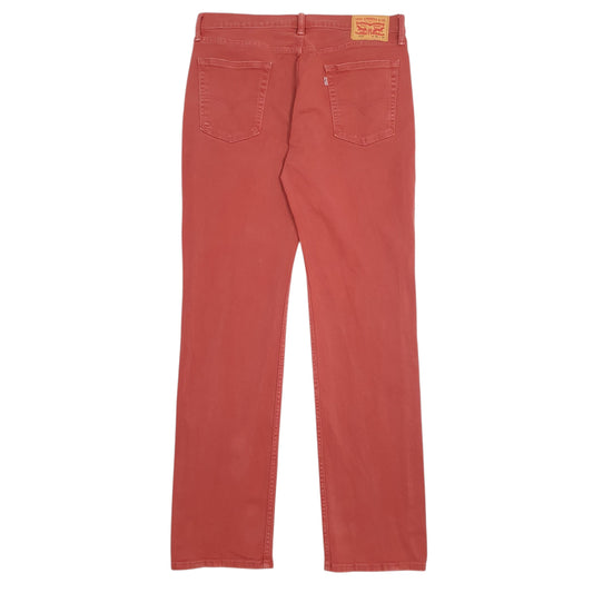 Mens Red Levis   Jeans