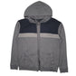 Mens Grey Hugo Boss Hoodie Full Zip Jumper