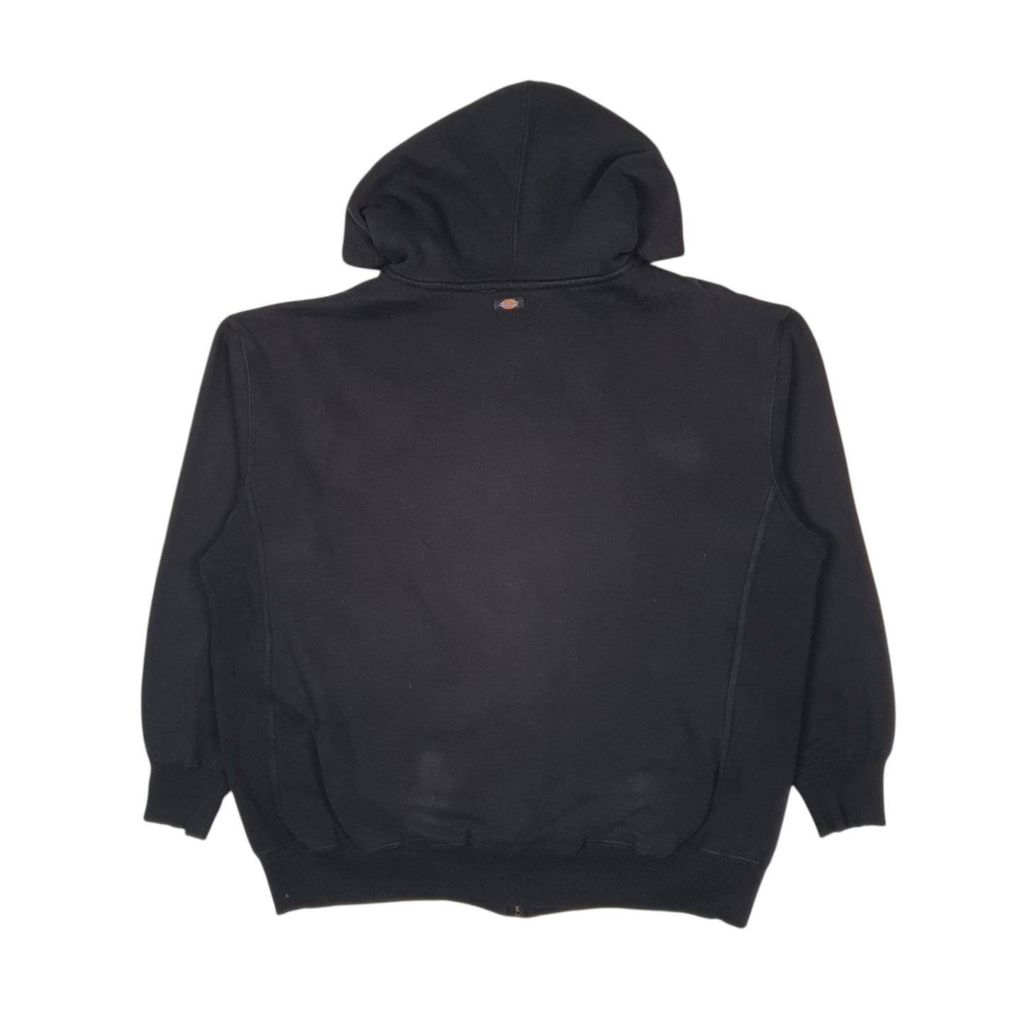 Mens Black Dickies Sherpa Lined Hoodie Full Zip Jumper