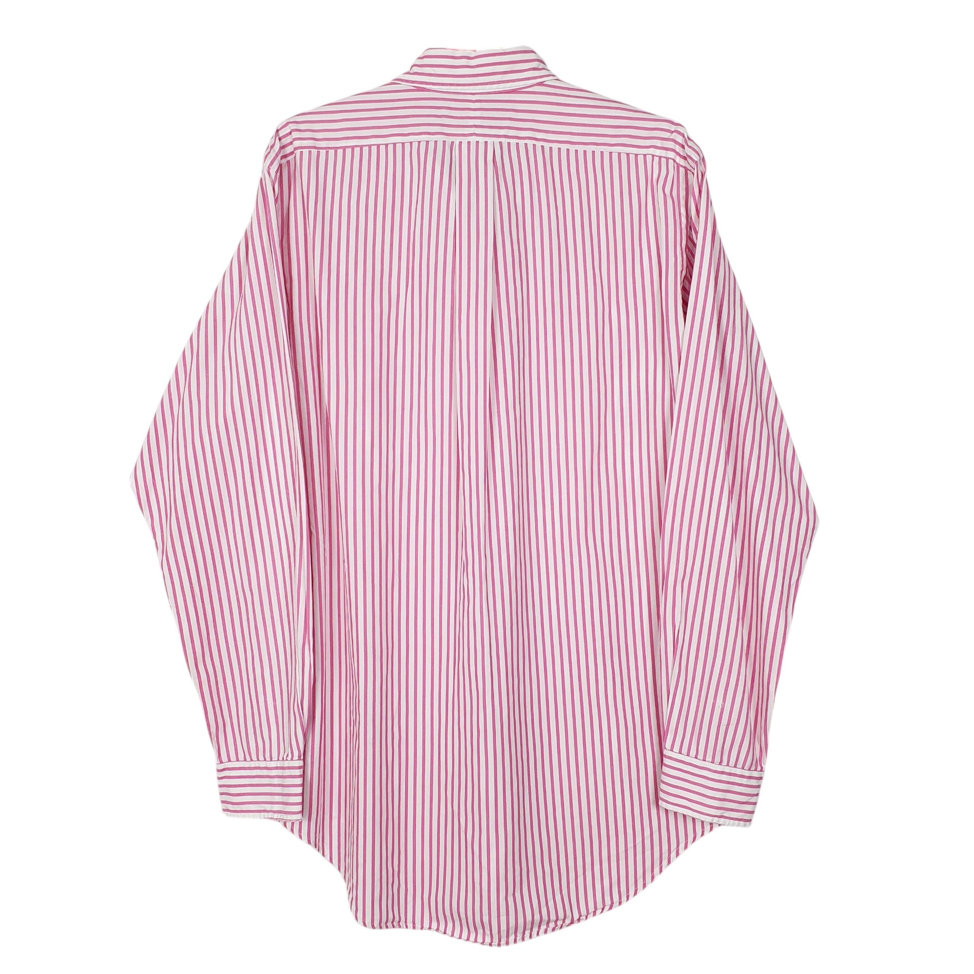 Mens Pink Ralph Lauren Vintage 90s Made In USA  Shirt