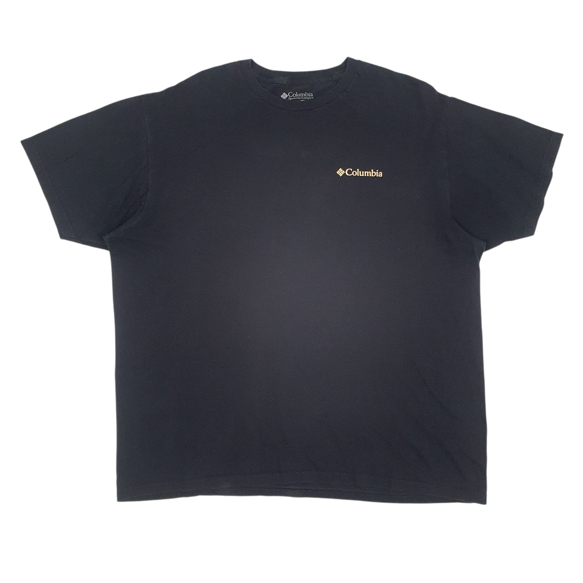 Mens Black Columbia Sportswear Company Yosemite National Park Short Sleeve T Shirt