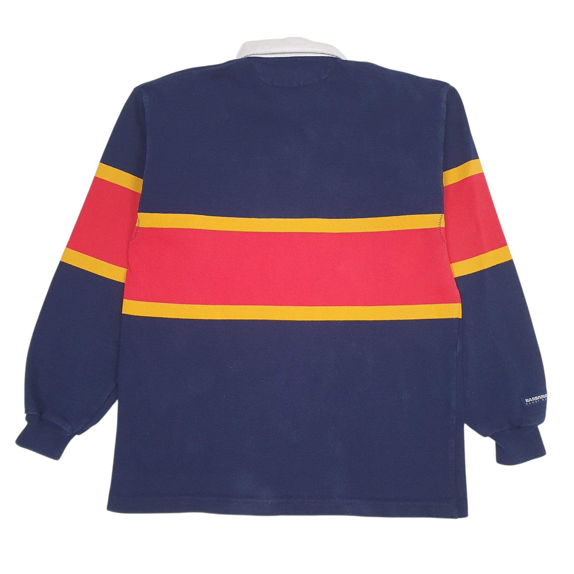 Mens Navy Barbarian   Polo Shirt