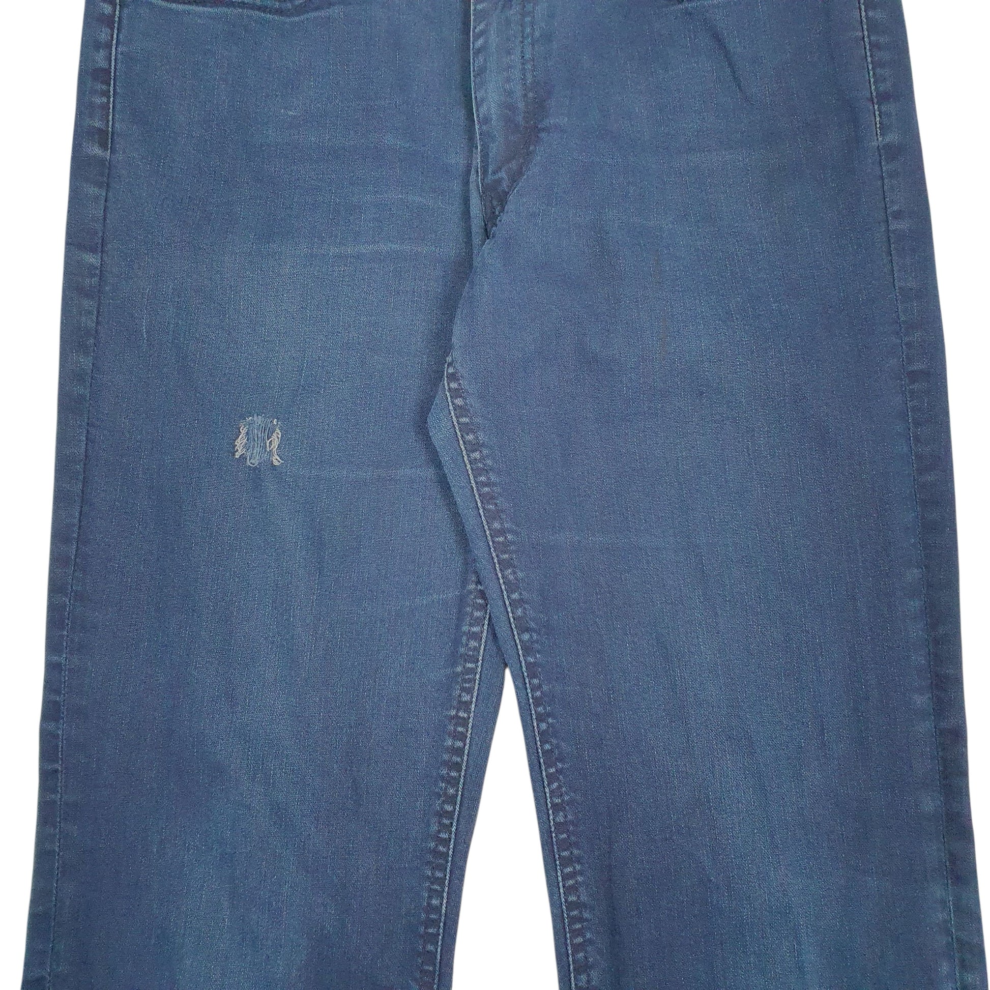 Mens Blue Levis Distressed  Jeans